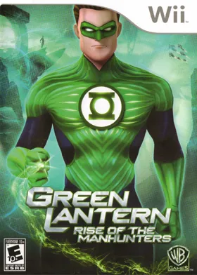 Green Lantern - rise of the Manhunters box cover front